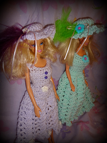 Barbie Easter Lilac Dress Gown photo 3