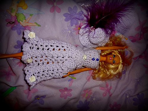 Barbie Easter Lilac Dress Gown photo 2
