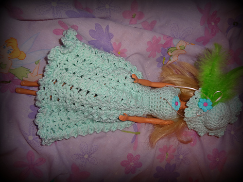 Barbie Easter Mint Dress Gown photo 1