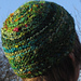 recycled silk or silk and banana fibre beanie pattern 