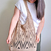Prairie Flower Market Bag pattern 