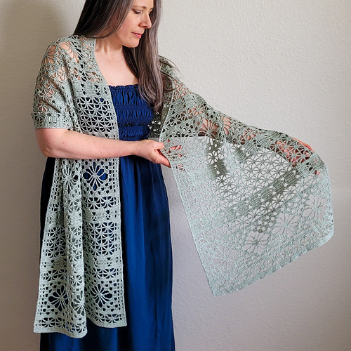 Luster Lace Wrap