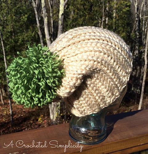 "Knit-Look" Bulky Slouch photo 1