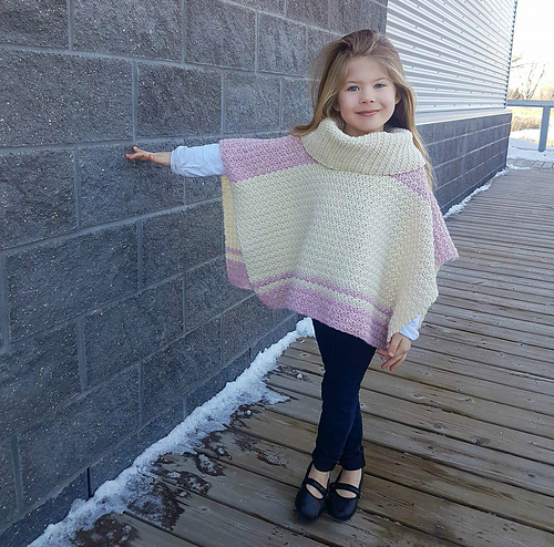 Emelyn Cowl Neck Poncho photo 3
