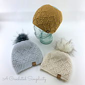 Ravelry: Argyle Beanie \u0026 Slouch pattern 