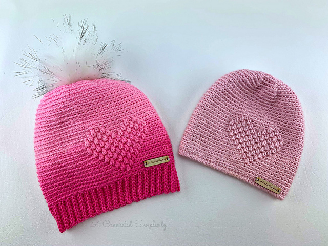 Love Beanie, Slouch \u0026 Messy Bun pattern 