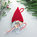 Gnome Candy Cane Holder Ornament pattern 