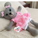 Girl Bear Ragdoll Lovey pattern 