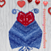 Lover Heart Halter Top pattern