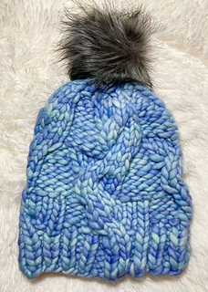 Super bulky (draft version) made with Malabrigo Rasta