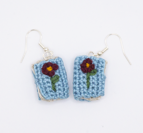 Book Earrings