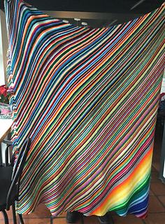 I'm standing behind it - holding it up high.