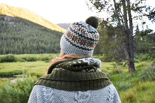 Snøaktig Sjal - Jessica McDonald