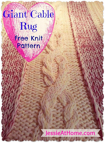 Giant Cable Rug photo 1