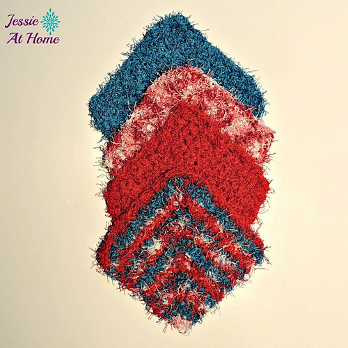 Angled Scrubby Washcloth photo 2
