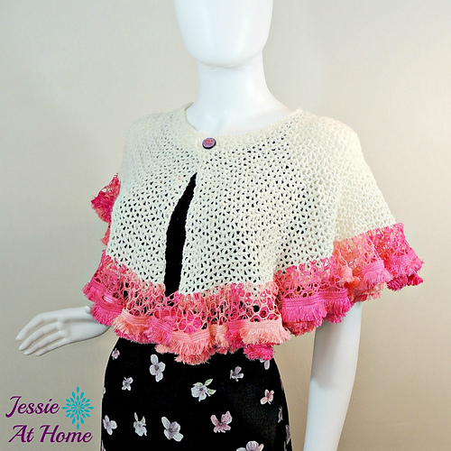 Winter White Sashay Capelet photo 1