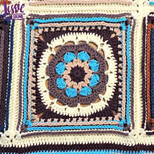 Mandala–pledd - Jessie Rayot