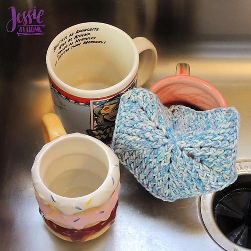 Hexagon Dish Scrubby or Trivet photo 1