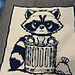 Trash Bandit! Rvs. Mosaic Crochet Blanket pattern 