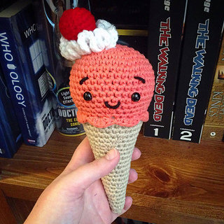 Ravelry: Mini ice cream pattern by Magia Crochet