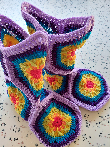Hexagon Slipper Socks