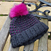 Blackberry Bobble Hat pattern 