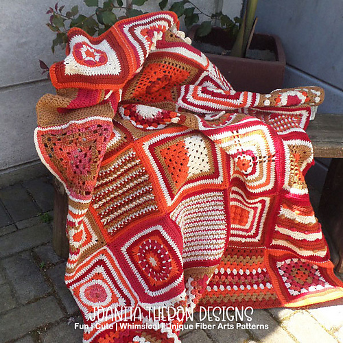 Crochet A Block Afghan 2016 photo 2