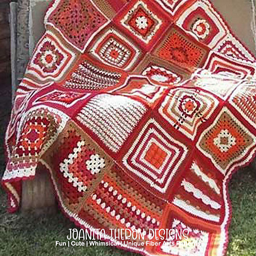 Crochet A Block Afghan 2016 photo 1