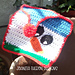 Snazzy Snowman Square Dishcloth photo 2
