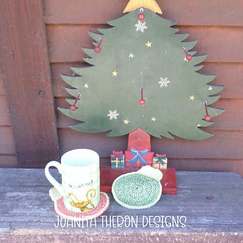 Christmas Ornament Coasters photo 3