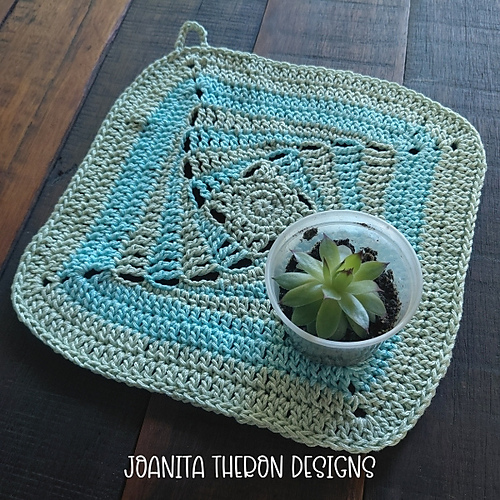Pinwheel Dishcloth