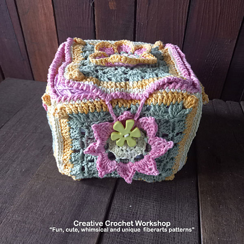 Hip Granny Square Gaveeske - Joanita Theron