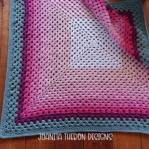 Granny Stitch Baby Blanket photo 2