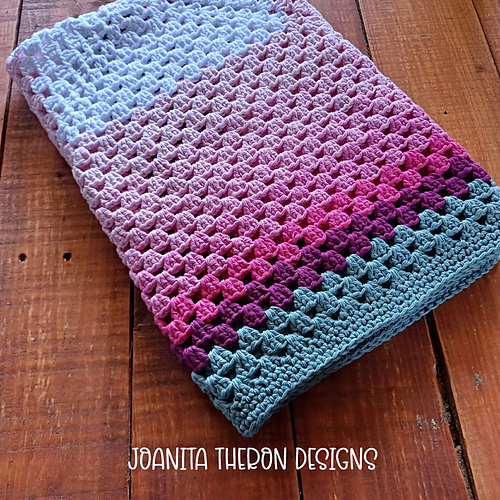 Granny Stitch Baby Blanket photo 4
