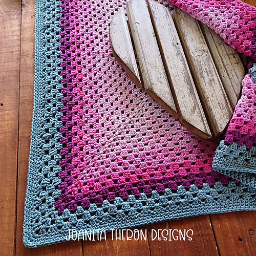 Granny Stitch Baby Blanket photo 1