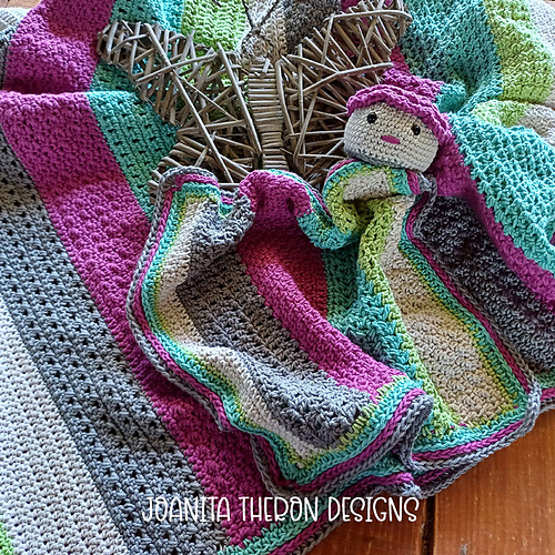 Rainbow Candy Baby Blanket photo 2