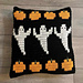 Mosaic Spooky Ghouls pattern 