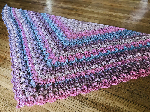 Puff Garden Shawl photo 6