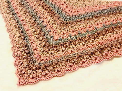 Puff Garden Shawl photo 3