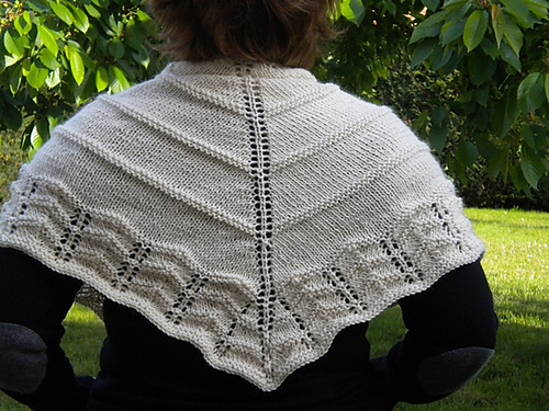 Ravelry: Duke St. Shawl pattern by Glenna C.