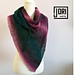 Tunisian shawl honeycomb pattern 
