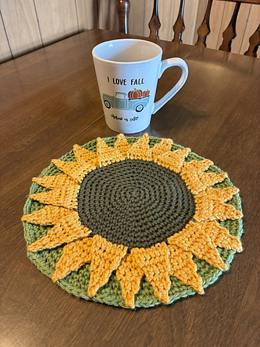 Sunflower Hot Pad