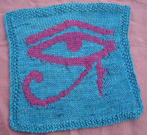 Ravelry: Magickal Throw: Eye of Ra pattern by Erssie