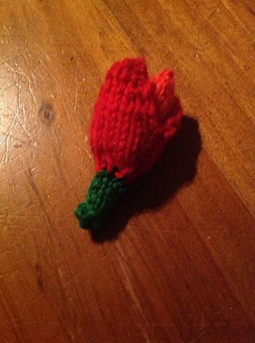 Tulip Flower Brooch photo 1