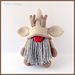 Reindeer Gnome pattern 