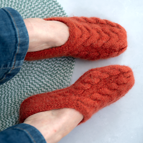 James Felted Slipper