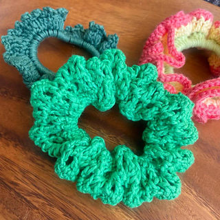 Classic Puffy Mesh Scrunchie