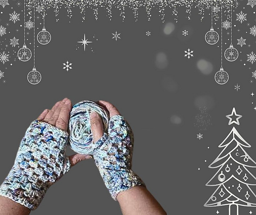 Granny Square Mitts