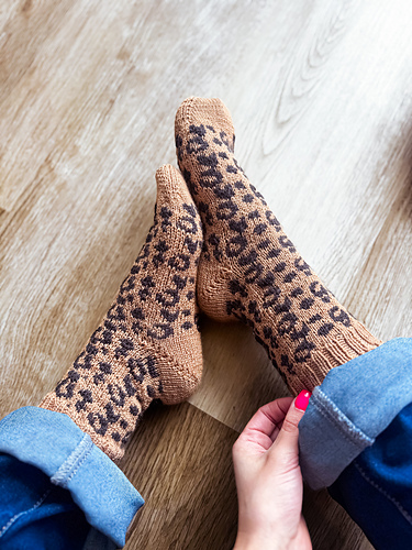 Animal Print Socks