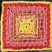 Junie Afghan Square pattern 